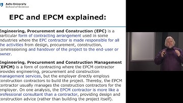 EPC and EPCM explained – Karlos Artto