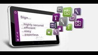 Sign documents on the go with the SIGNnificant Signature Capture app,  using your android device. screenshot 2