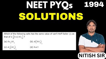 Which of the following salts has the same value of van’t Hoff factor (i) as that of K₃ [ Fe(CN)₆ ]
