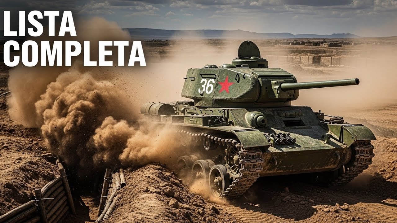 Todos los Tanques Usados por España en la Guerra Civil (1936-1939)