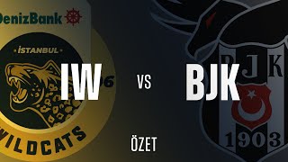 DenizBank İstanbul Wildcats (IW) vs Beşiktaş (BJK) Maç Özeti | 2022 Yaz Mevsimi 7. Hafta