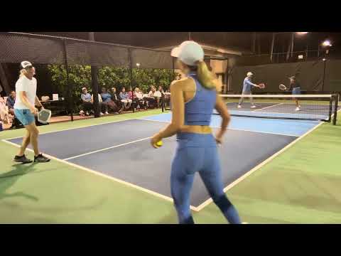 5.0 Pickleball Exhibition Mae Brown FDWilder Victor Montero Stephanie Galainena 