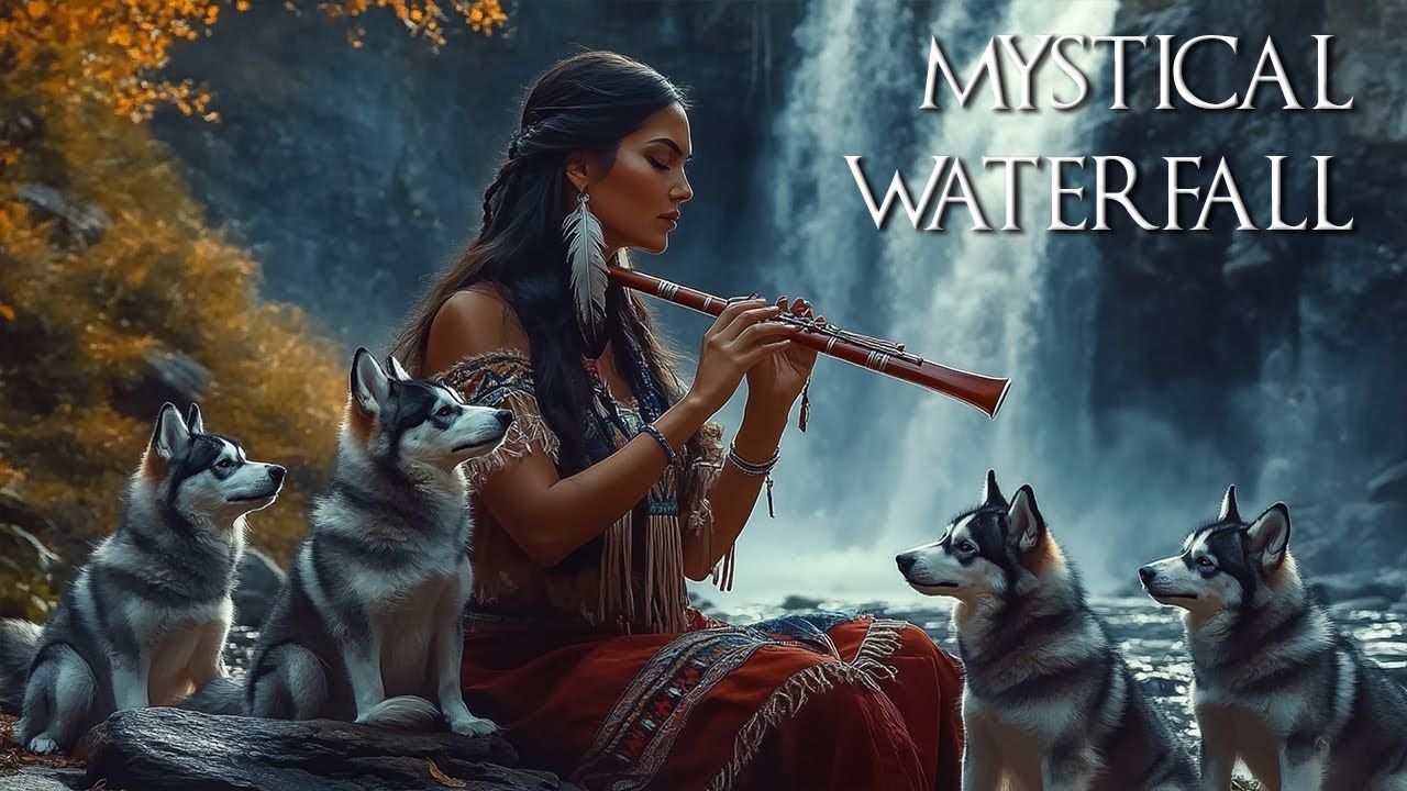 Mystical Waterfall - Native American Flute and Nature sounds - Sleep Relaxing Music Mystical Waterfall - Native American Flute and Nature sounds - Sleep Relaxing Music