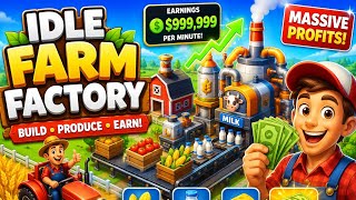 💸 I Built the Ultimate Idle Farm Factory! Crazy Profits!  screenshot 3
