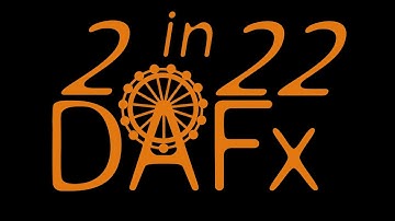 DAFx20in22 Tutorial: Topology in Digital Signal Proc. and Sound Synthesis, Part I - Georg Essl