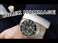 Rolex Submariner Hommage OK? oder Fake? 5 Uhren unter 250 €. Review, Test Seiko, Orient, Gigandet