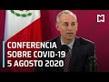 Conferencia Covid-19 México - 5 agosto 2020