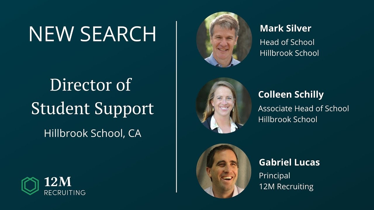 New Search Interview with the Head of School and Associate Head of