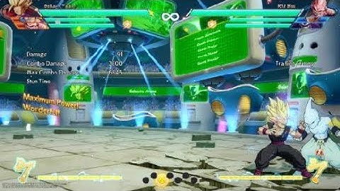 Sliding knockdown with teen gohan off superdash NO METERrrr