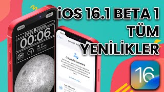 iOS 16.1 Beta 1 Çıktı ! TÜM YENİLİKLER