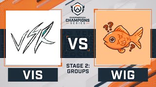 OWCS NA Stage 2 - Groups Day 3 | Visored vs Who is Goldfish