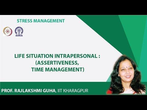 Life Situation Intrapersonal : (Assertiveness, Time Management)