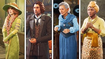 Hogwarts Legacy - All 12 Professor Assignments Walkthrough