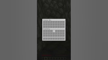 Minecraft Shulker Box Trick