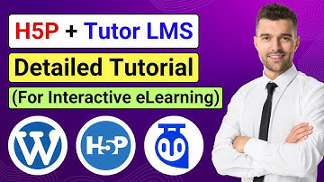 How to Use H5P Content in Tutor LMS Courses | Add Interactive H5P Content in Tutor LMS | H5P Quiz