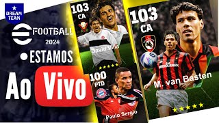 🔥Tentar O VAN BASTEN? Bora! Pós Att De Domingão! eFootball 2024! - (Ao VIVO) - DREAM TEAM