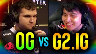 OG vs G2.IG  PLAYOFFS ELIMINATION  ESL ONE BIRMINGHAM 2024 DOTA 2