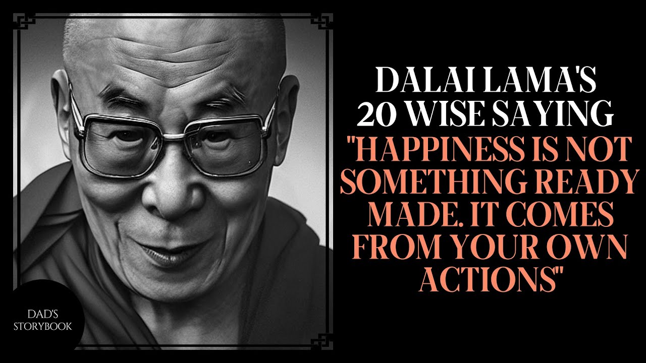 Dalai Lama's Life Lessons for Your life / Motivation story