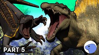 Spinosaurus (JWR) vs Indoraptor | Animation (Part 5)