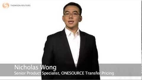 ONESOURCE Transfer Pricing