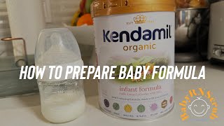 How to Prepare Formula | Kendamil