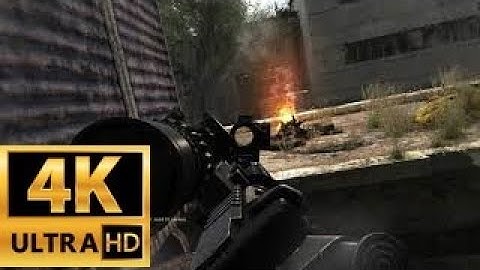 Stalker Anomaly RC18 4K | Max settings | BaS warzone v2 addon | all 4k upscaled textures gameplay #4