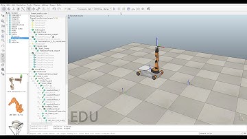 CoppeliaSim Edu   Scene6 youBot cube   rendering  7 ms 7 9 fps   SIMULATION