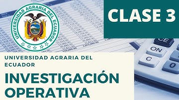 Programación lineal - Minimización de costos ( Construcción del Modelo)