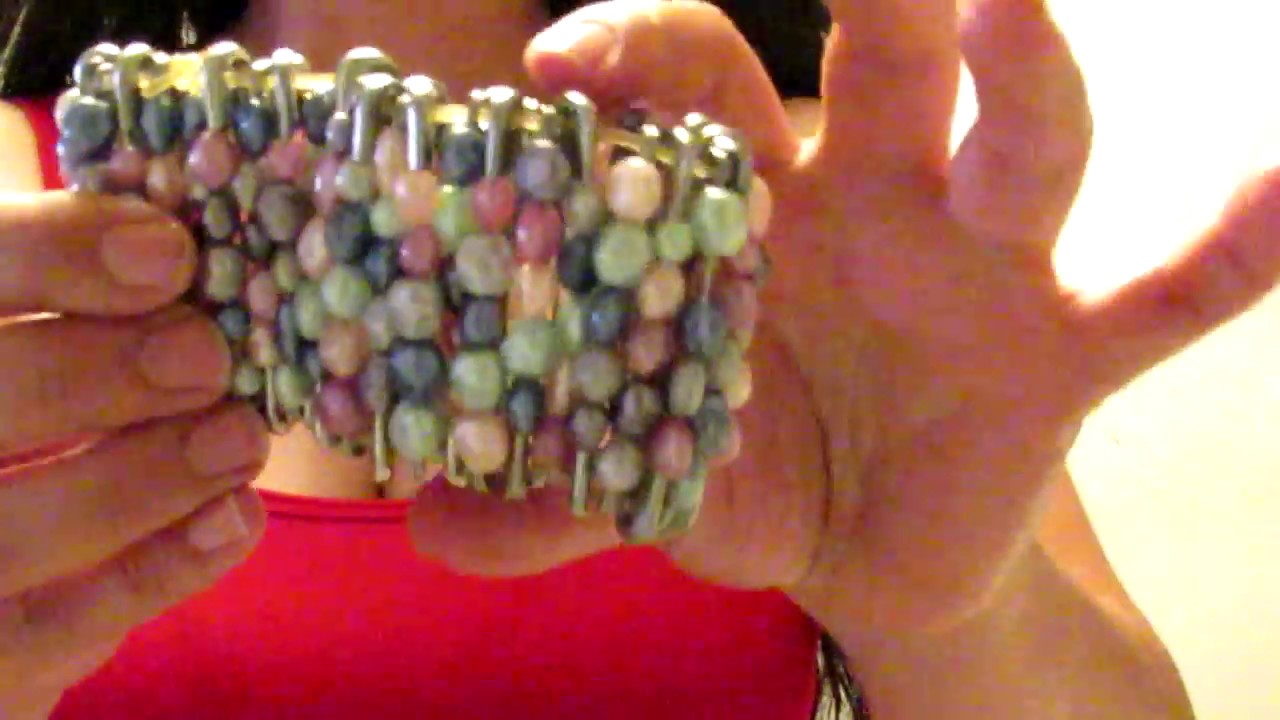 How I Made The Cuff Style Safety Pin Bracelet YouTube