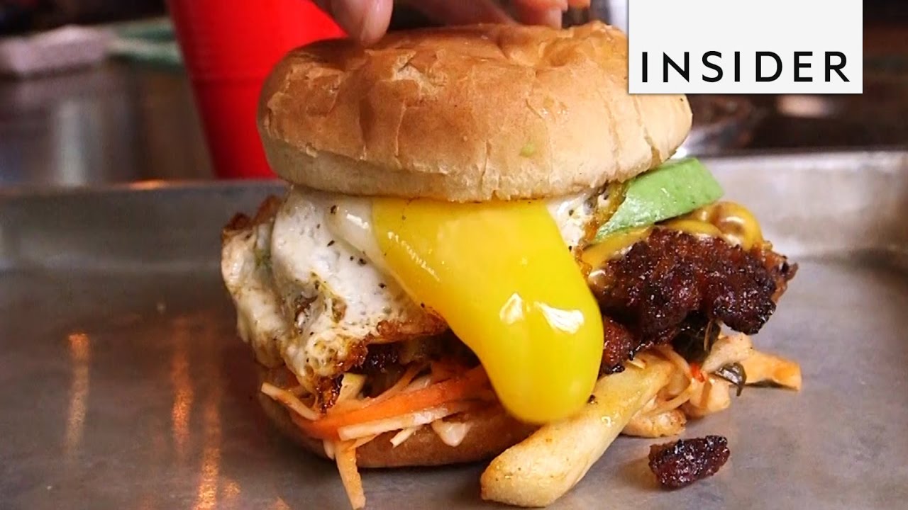 How the Ultimate Hangover Cure Burger Actually Works - YouTube