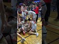 Boys Class A Gray-New Gloucester, celebrate their championship win #maine #highschooltournament