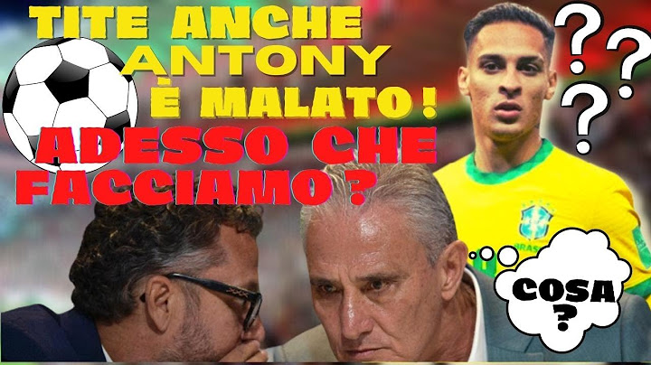 😱BRASILE PERDE ANCHE ANTONY E ADESSO?
