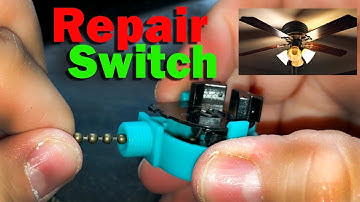 Easy Repair of Your Ceiling Fan Speed Switch