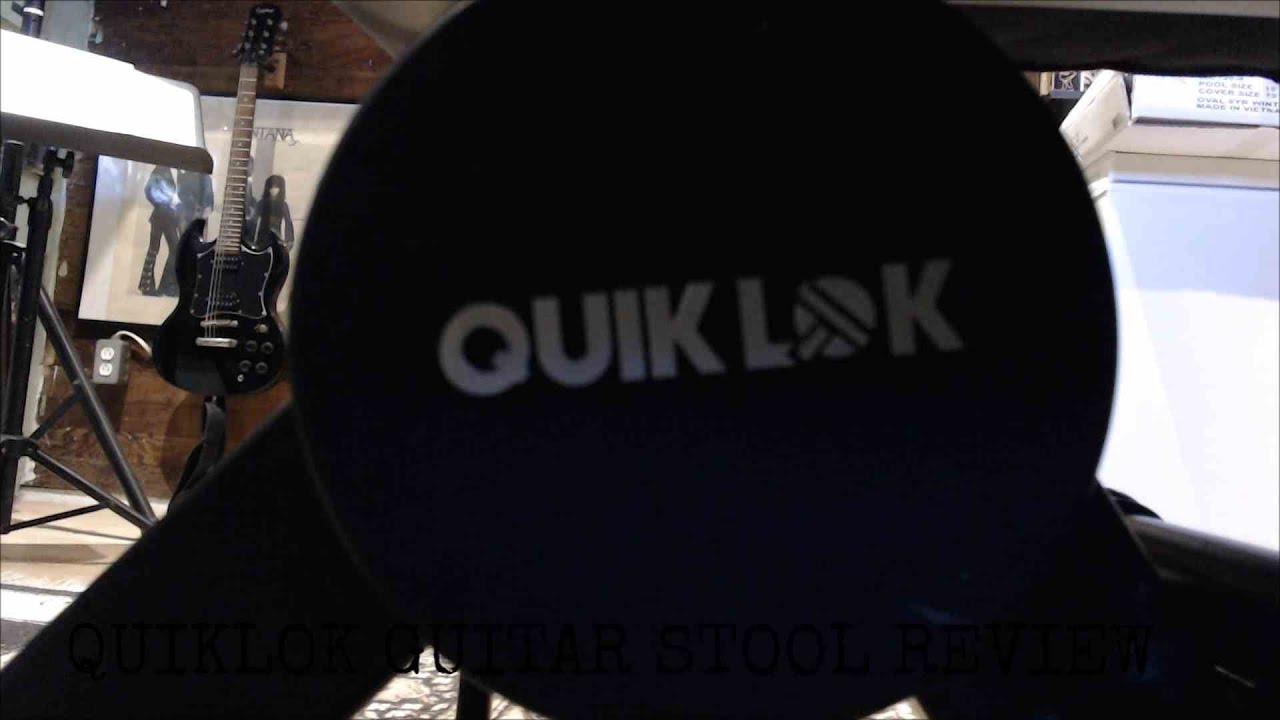 QUIK LOK Guitar Stool review??? YouTube