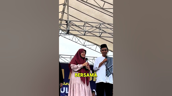 PERTAMA KALI UFA DAN UAS CERAMAH DALAM SATU PANGGUNG