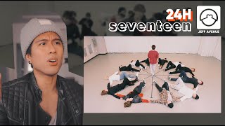 Performer Reacts to Seventeen '24H' Dance Practice