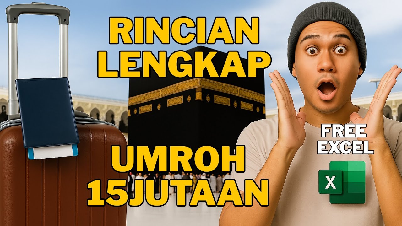Budget Umroh Mandiri 2025: Cuma 15 Juta!