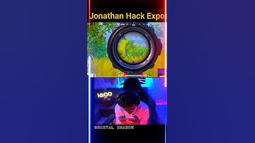 Jonathan gaming hack reveal on live stream 😱😱🔥 #jonathan #hacker