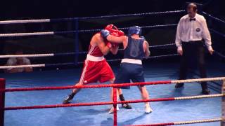 Eimantas Stanionis vs. Evaldas Petrauskas. 2013 year Baltic boxing championship final - 69 kg.