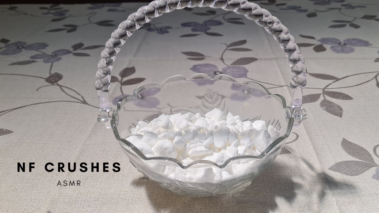 Pearls or Pebbles? Continuous Sifting Baking Soda ASMR Oddly