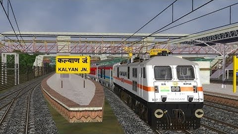 02015 Indrayani Spl || Chhatrapati Shivaji Maharaj Terminus to Pune || part-2 || msts openrails