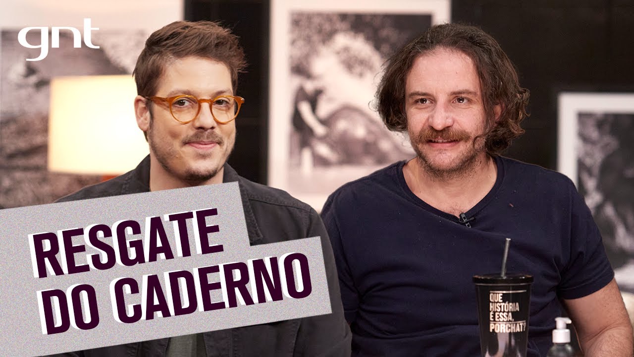 Leandro Ramos conta resgate cinematográfico de um caderno de inglês | Que História é essa, Porchat?