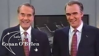 Norm Macdonald on CONAN - Bob Dole, Gay Porn & Uncle Basil (Nov 1996) Full Interview