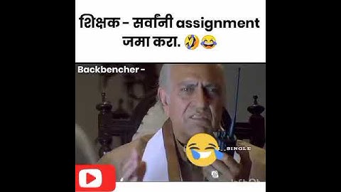 #assignment comedy status#