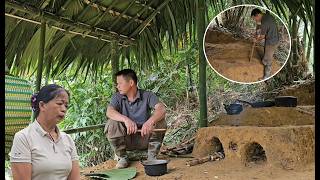 Mr. Ha was alone in the forest thinking about his wife and the real reason why she left