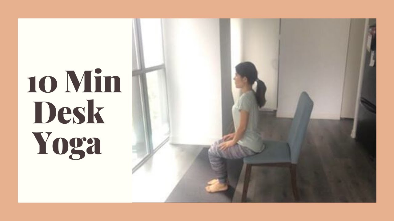 10 Min Desk Yoga Stretch- Chair Yoga for Everyone | Yoga Time