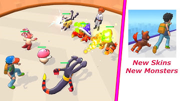 Monster Squad Rush - New Skins - New Monsters - Gameplay Walkthrough - Level 10 to 12