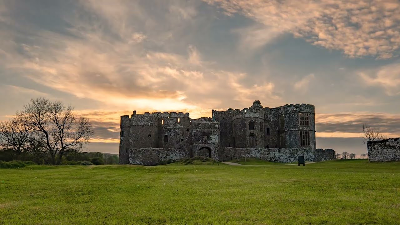 Welsh Castle Timelapse Hyperlapse Drone Cinematography