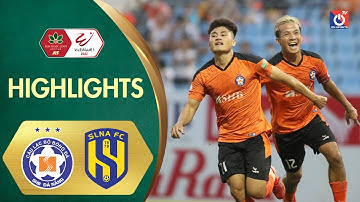 Highlights SHB Đà Nẵng - SLNA | Phi Hoàng rực sáng gieo sầu cho Quế Ngọc Hải và Văn Đức
