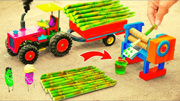 Diy tractor stuck in mud mini science project #31 || @KeepVilla | Tech Creators